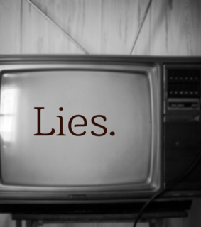 black and white, lies and quote