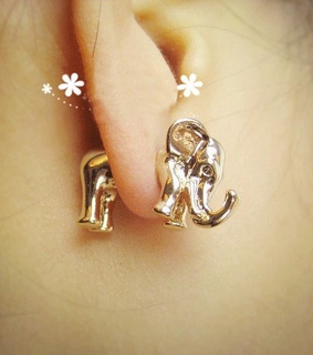 animal, bangle and beads