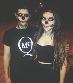 cool, couple and hallowen