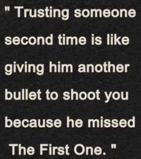 bullet, dissapointed and dont