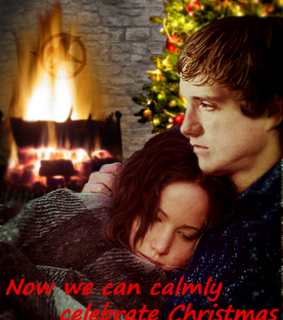 hunger games, katniss and peeta