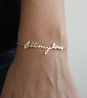 bracelet, gold and love