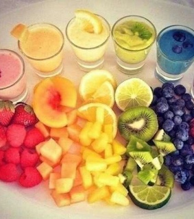 berry, blue and colourful