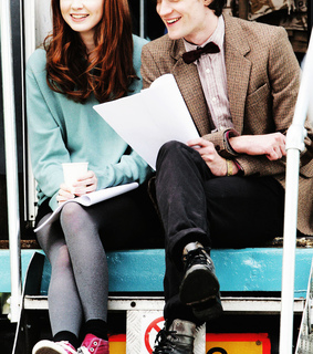 amy pond, doctor who and eleventh doctor