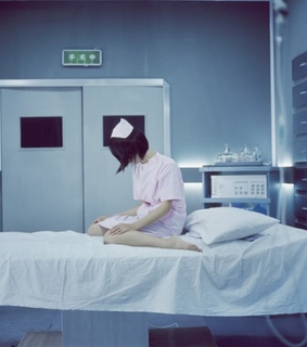 blue, clean and clinical