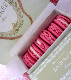 laduree, macaroons and paris
