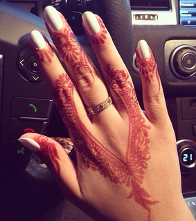arabic, beautiful and henna