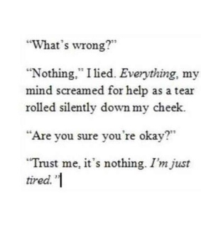 darkness, depression and feelings