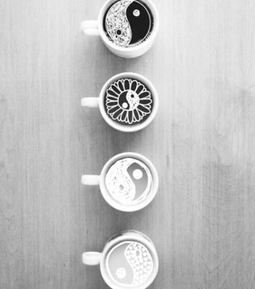 and, black and drawing