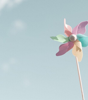 background, colorful and fan