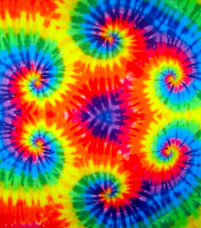 blue, bright and colorful