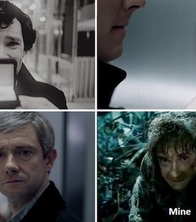 benedict cumberbatch, bilbo baggins and hobbit