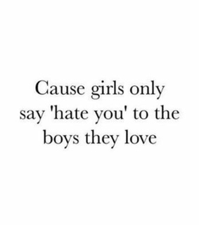 confused, hate you and honest