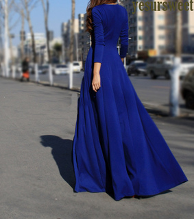 blue dress, clothes and dress
