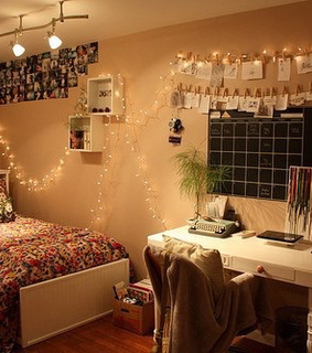 bed, bedroom and cute