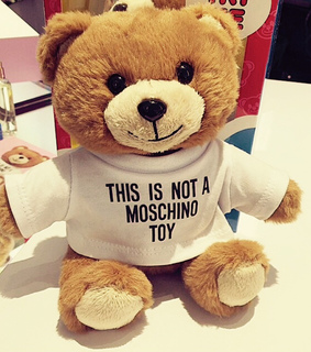 bear, moschino and perfume