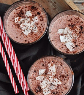 candy canes, christmas and cocoa