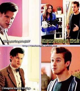 amy pond, arthur darvill and doctor who