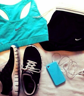 black, blue and fashion