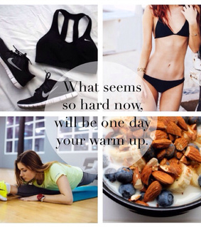 determination, dont quit and exercise