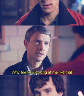 benedict cumberbatch, johnlock and martin freeman