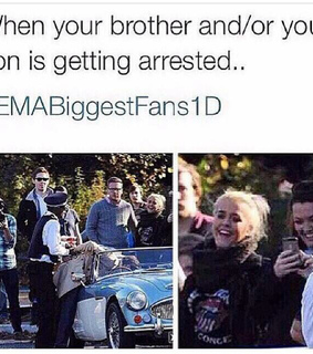 arrested, brother and lottie tomlinson