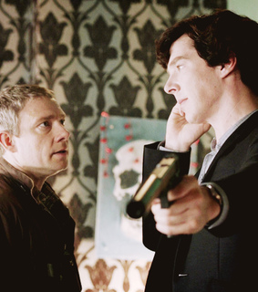 bbc sherlock, benedict and benedict cumberbatch