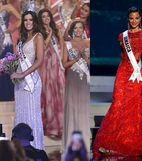 prom gown, red dress and red prom dress