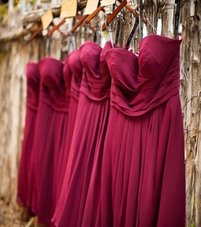 prom gown, red dress and red prom dress