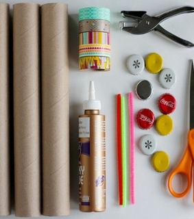 diy tutorial, DIY Paper Train and Kids Paper Train