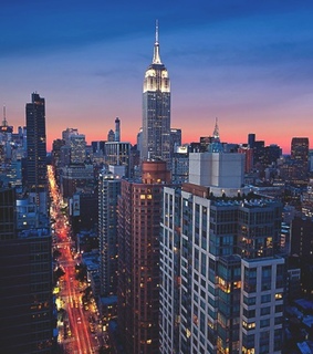 america, bright and buildings