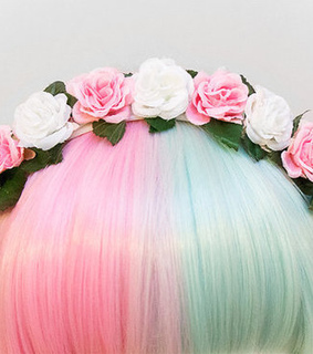 crown, cute and flowers