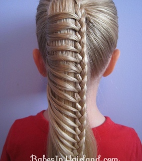 braid, cute and girl