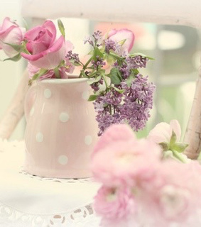 dreamy, flowers and pastel