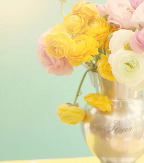 dreamy, flowers and pastel