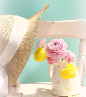 dreamy, flowers and pastel