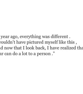 ago, always and anyone