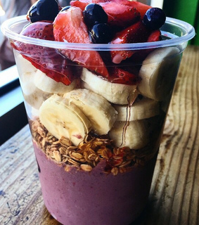 bananas, bowl and fit