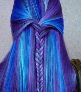 beautiful, blue and braid