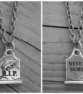 edgar allan poe, rip and goth