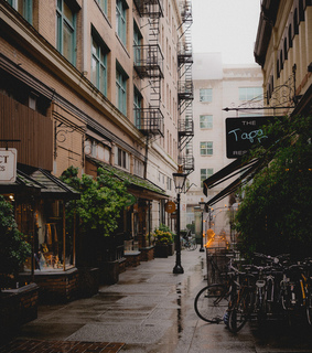 adventure, city and escape