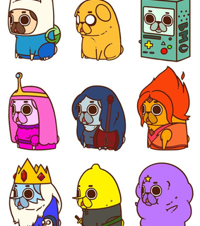 adventure time, animal and beautiful