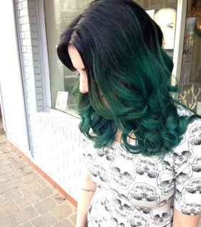 bicolor, cute and green