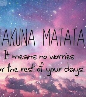 disney, hakuna matata and quote