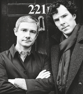 martin freeman and sherlock holmes