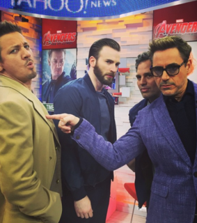 bruce banner, captain america and chris evans