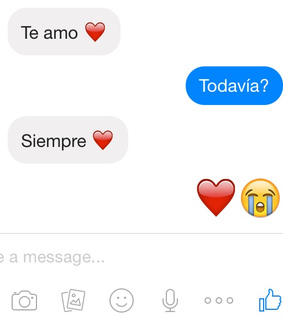 couple, emoji and facebook