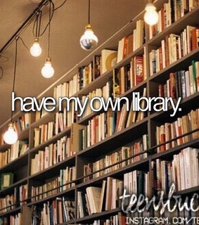 books, library and my own library