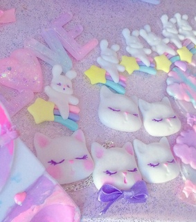 fairy kei, kawaii and pale pink