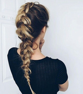 adorable, black and blonde